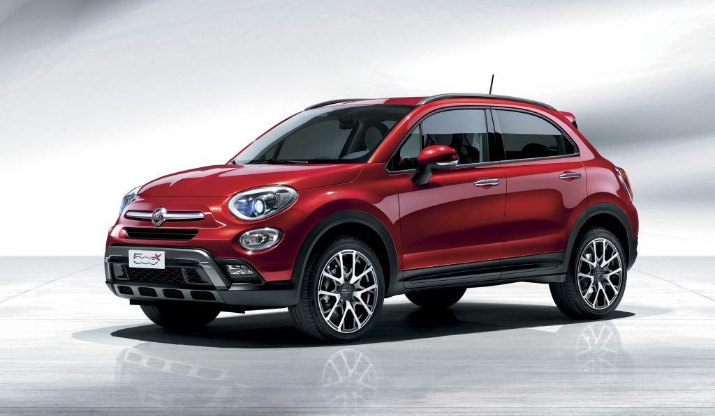 Fiat 500X in Red