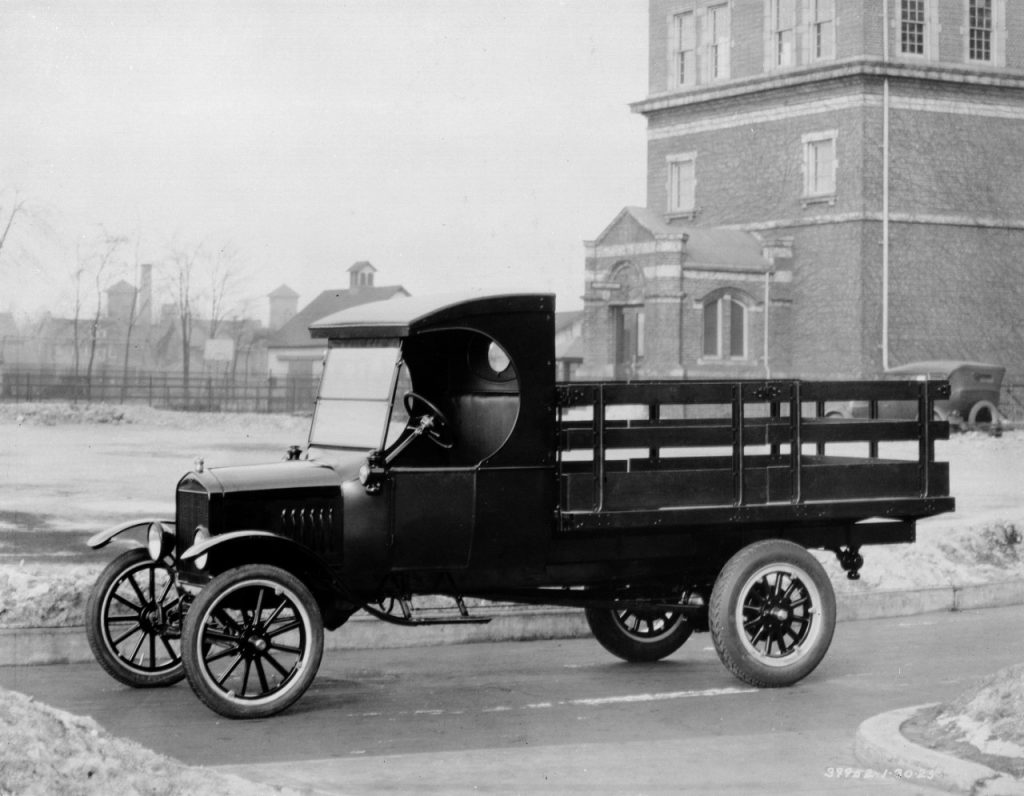1924 Ford Model TT stake bed truck