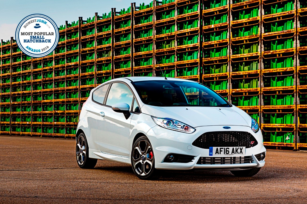 Ford Fiesta wins most popular small hatchback at the 2016 Honest John Awards