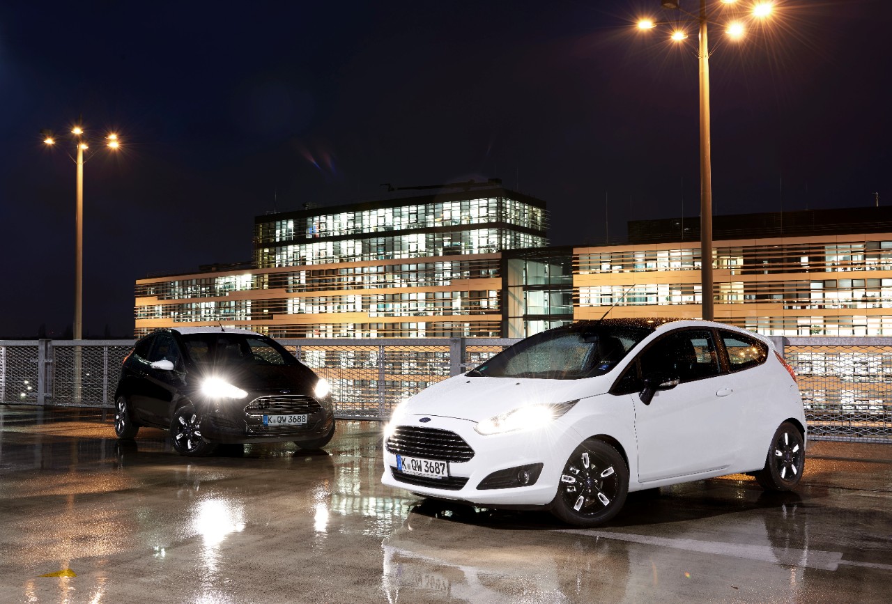 Black and White Editions for Fiesta and Ka, Inspired by Timeless, Fashionable Colour Contrast