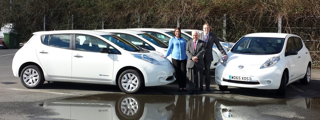City Council leases 6 Nissan LEAF vehicles from Vospers!