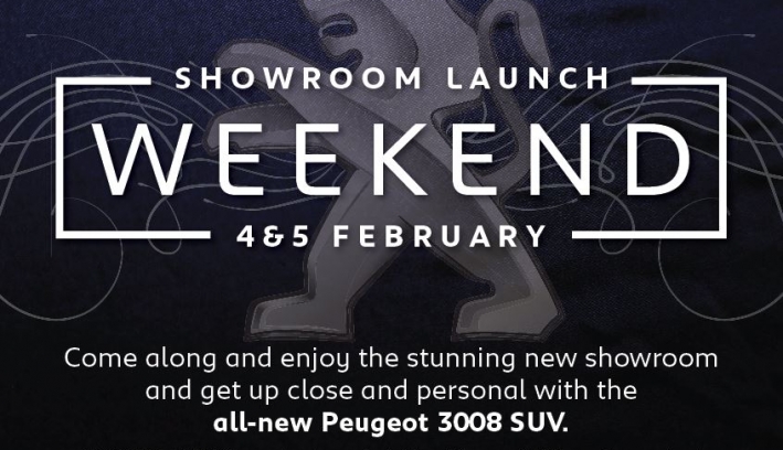 Peugeot Showroom Open Weekend