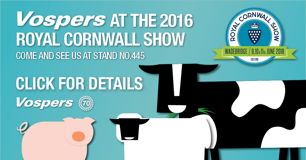 Vospers at the Royal Cornwall Show 2016