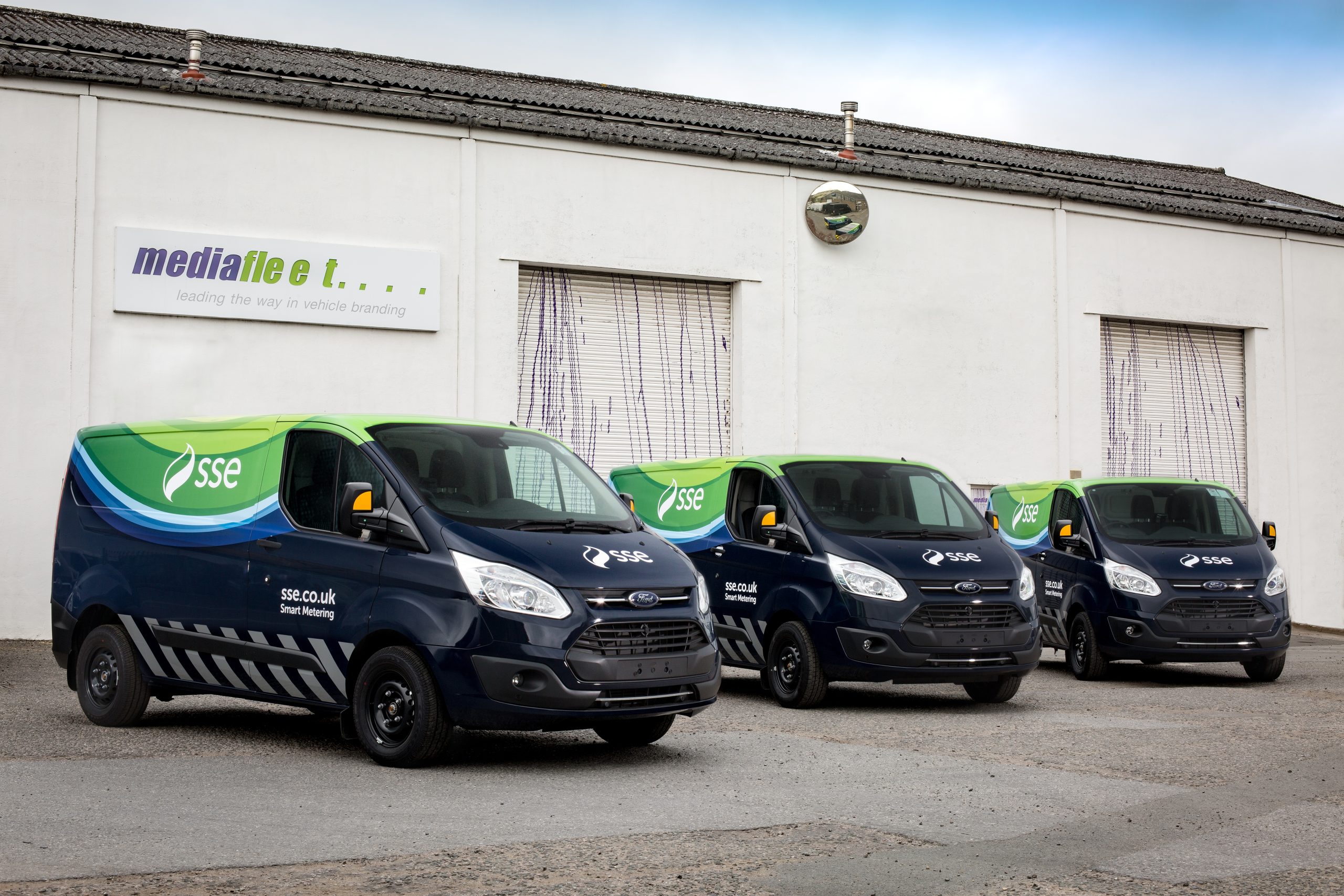 Ford Transit Custom is the Smart Choice for SSE Meter Fitters