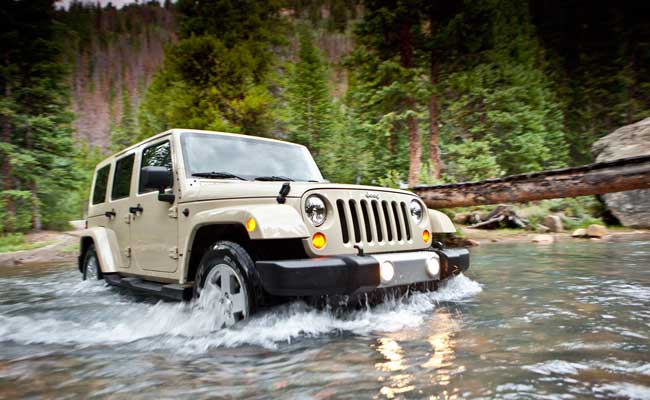 Off the beaten track in Exeter with the Jeep Wrangler Sahara