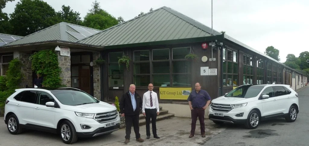 Vospers deliver the first fleet all-new Ford Edge to KJT Group Ltd