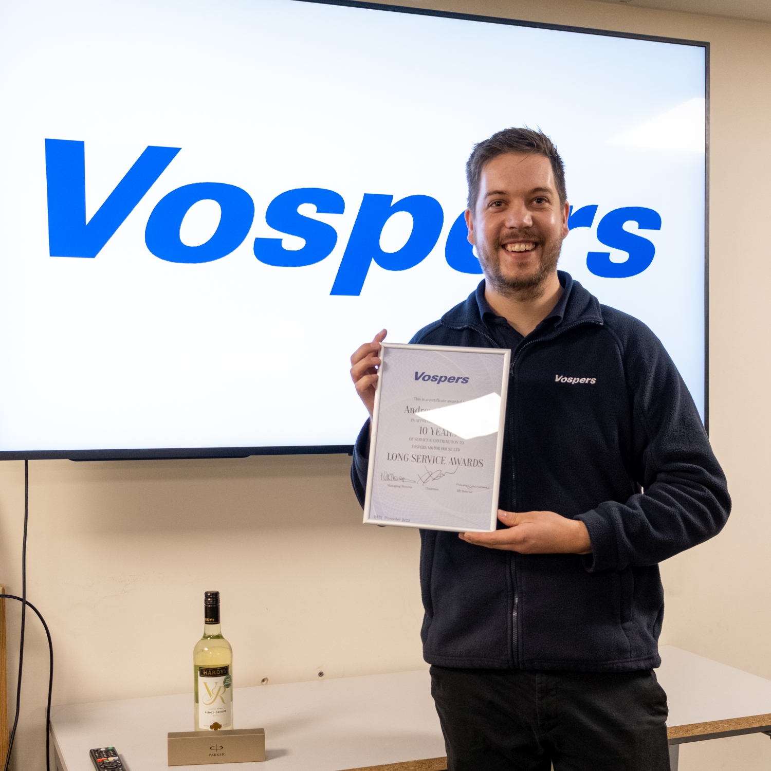 Vospers News Long Service Awards Vospers Blog