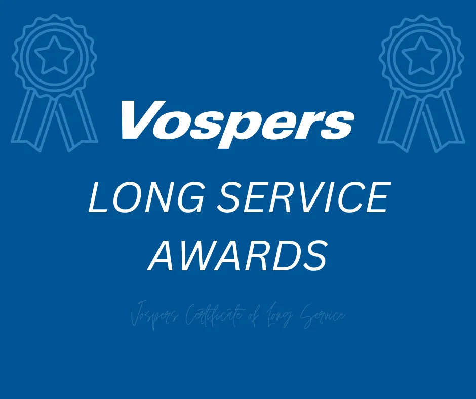 Vospers Long Service Awards