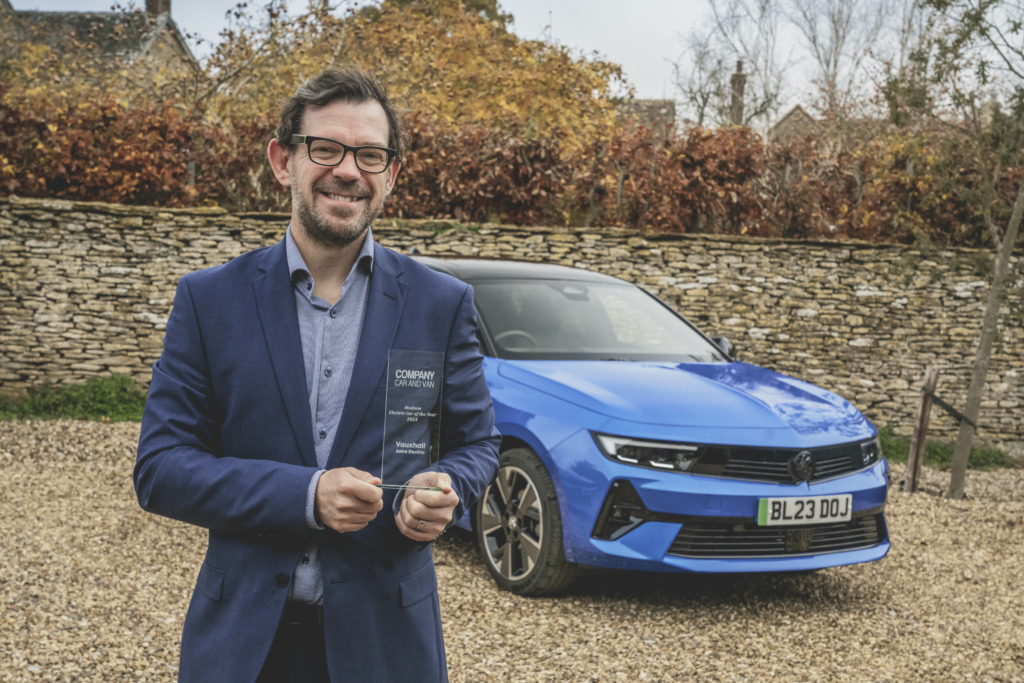 Vauxhall electric car.